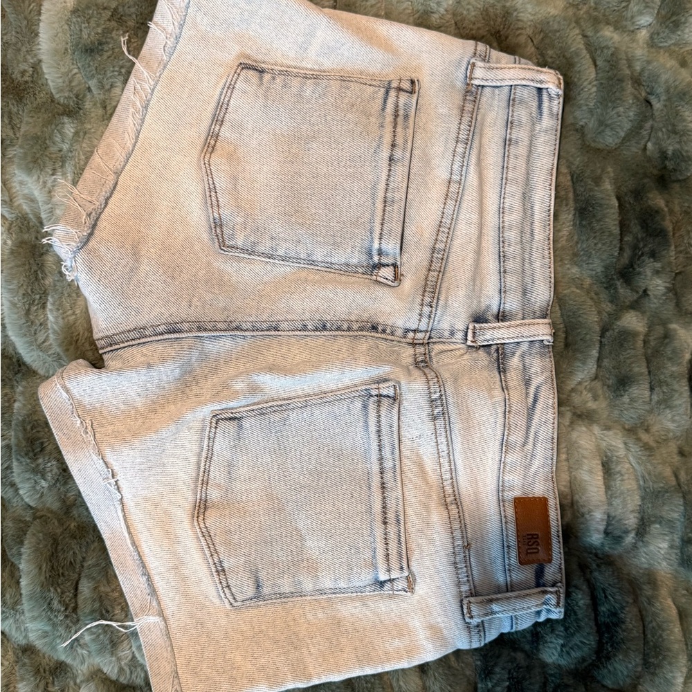 Sky and Sparrow Light Blue Denim Shorts